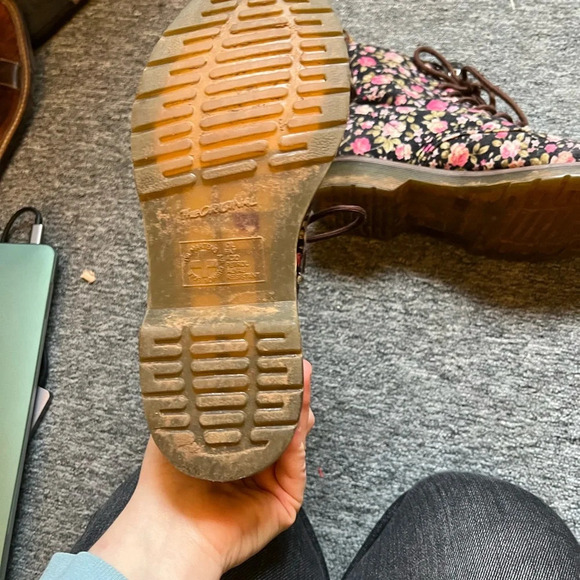 Dr Martens Rose Canvas Boots, size 37 - Picture 4 of 6